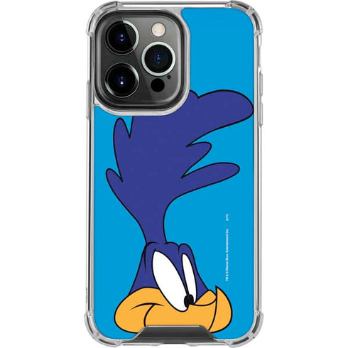 Looney Tunes Road Runner Zoomed In iPhone 16 Pro Clear Case